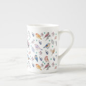 Tasse En Porcelaine Spring Birds Pattern (Droite)