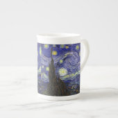 Tasse En Porcelaine Starry Night, Vincent Van Gogh. (Devant droit)