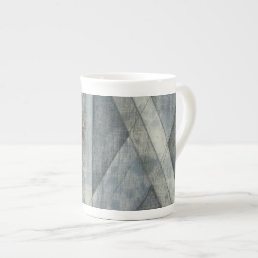 Tasse En Porcelaine Structure industrielle | Pont (Devant droit)