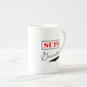 Tasse En Porcelaine Super grand-mère (Devant droit)