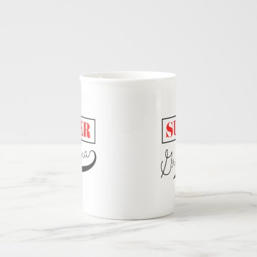 Tasse En Porcelaine Super grand-mère (Devant)