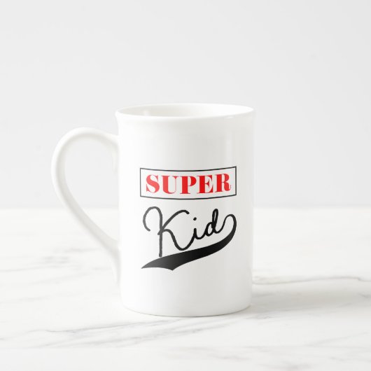 Tasse En Porcelaine Super Kid (Gauche)