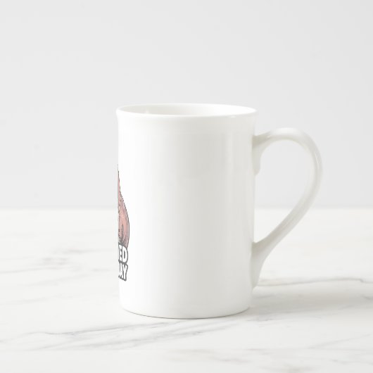 Tasse En Porcelaine T-Rex I Survived Turkey Day Chef (Droite)