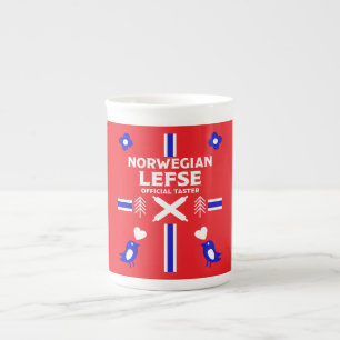 Tasse En Porcelaine Tabard de pain plat norvégien Lefse