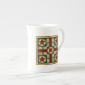 Tasse En Porcelaine Tableau de jeu Antique Parcheesi par Ethan Harper (Devant droit)