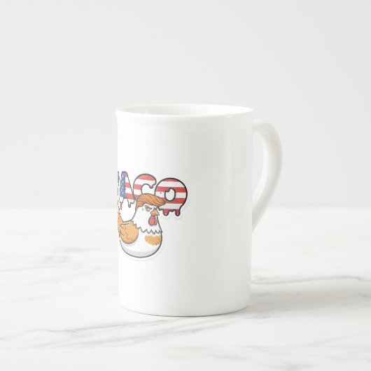 TASSE EN PORCELAINE TACO (Devant droit)