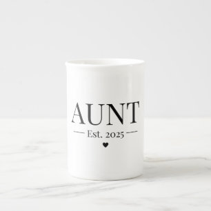 Tasse En Porcelaine Tante Établie 2025