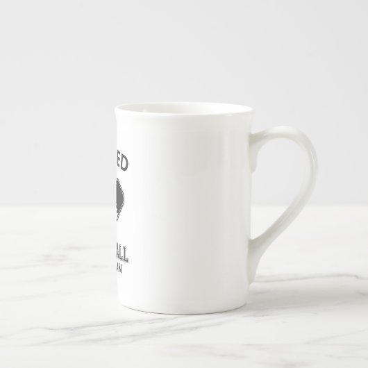 Tasse En Porcelaine Technicien certifié en Pickleball (Droite)