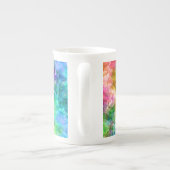 Tasse En Porcelaine Texture chromée (Dos)