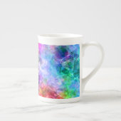 Tasse En Porcelaine Texture chromée (Droite)