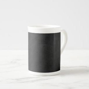 Tasse En Porcelaine Texture du tableau noir rétro