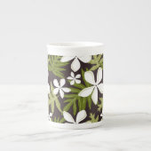 TASSE EN PORCELAINE TIARE (COMBO OLIVE) (Devant)