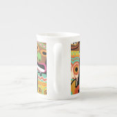 Tasse En Porcelaine TIKI Pattern 5 (Dos)
