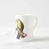 Tasse En Porcelaine Toucan 1 (Devant droit)