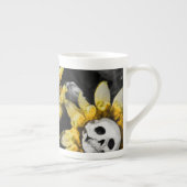 Tasse En Porcelaine Tournesol crâne - Thé de sang et String rouge (Droite)