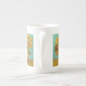 Tasse En Porcelaine Tournesols par Vincent van Gogh (Dos)