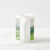 Tasse En Porcelaine Traverser la ligne d'objectif pour une touche (Dos)