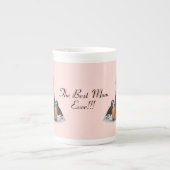 Tasse En Porcelaine très mignon chiot beagle avec maman chien (Devant)