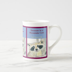 Tasse En Porcelaine Trésor dans une grotte de montagne Livre de l'enfa