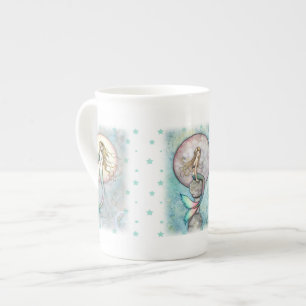 Tasse En Porcelaine Trois Sirènes célestes Grand gobelet à thé