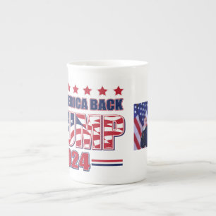 Tasse En Porcelaine Trump 2024 : Reprendre l'Amérique