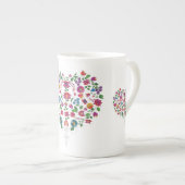 Tasse En Porcelaine Tu as toujours le coeur (Devant droit)