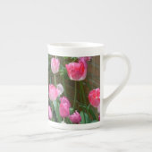 Tasse En Porcelaine Tulipes roses (Droite)
