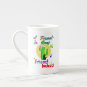 Tasse En Porcelaine Un ami dans le besoin est un véritable ami