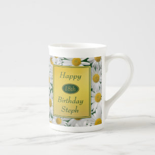 Tasse En Porcelaine Un joli cadeau d'anniversaire pour la fête du sol