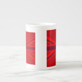 Tasse En Porcelaine Union Jack rouge (Devant)