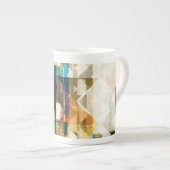 Tasse En Porcelaine Urbain Chevron II (Devant droit)