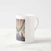 Tasse En Porcelaine USAF Art Deco (Devant droit)