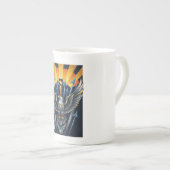 Tasse En Porcelaine USAF Art Deco (Devant droit)