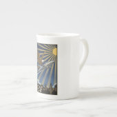 Tasse En Porcelaine USAF Art Deco (Devant droit)