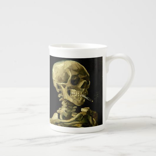 Tasse En Porcelaine Van Gogh Fumer du squelette (Droite)