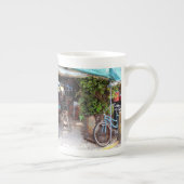 Tasse En Porcelaine Vélo bleu (Droite)
