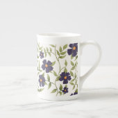 Tasse En Porcelaine Vigne errante violet (Droite)
