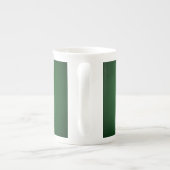 Tasse En Porcelaine Vignette cool Grainy vert-noir (Dos)