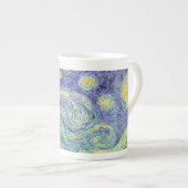Tasse En Porcelaine Vincent Van Gogh/ La Nuit étoilée (Devant droit)