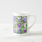 Tasse En Porcelaine 'Violet' (Droite)