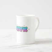 Tasse En Porcelaine ViralVibes Collection (Devant droit)