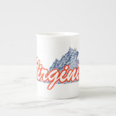 Tasse En Porcelaine Virginie (Devant)