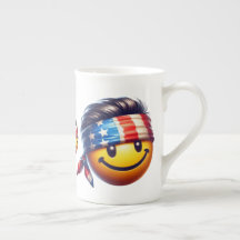Visage Souriant Hippie