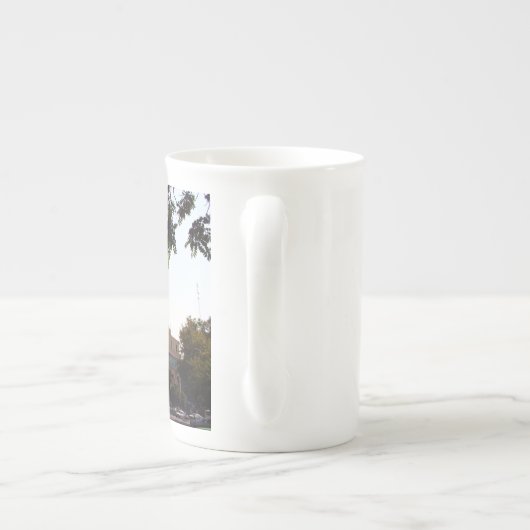 Tasse En Porcelaine Vue de Téhéran (Dos)