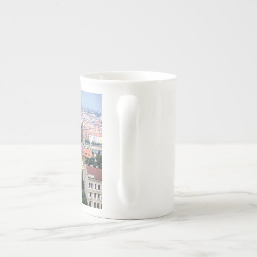 Tasse En Porcelaine Vue Prague (Dos)