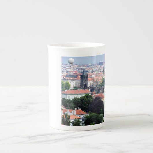 Tasse En Porcelaine Vue Prague (Devant)