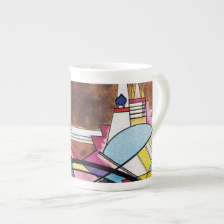 Tasse En Porcelaine Wassily Kandinsky - Grande Porte de Kiev Abstrait