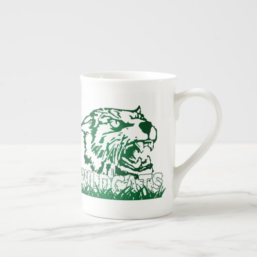 Tasse En Porcelaine Wayland Union Wildcats #4 (Droite)