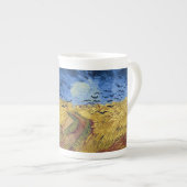 Tasse En Porcelaine Wheatfield avec Crows par Van Gogh (Devant droit)