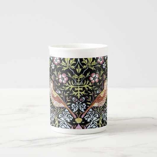 Tasse En Porcelaine William Morris oiseaux et fleurs 2 (Devant)